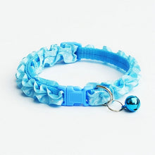 Load image into Gallery viewer, Lovely Cat Dog Lace Collar With Bell Adjustable Buckle Collar For Cat Puppy Pet Supplies Cat Dog Accessories Small Dog Collar