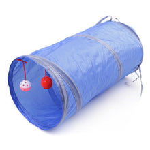 Load image into Gallery viewer, Hot 2/3/4/5 Holes 14 Colors Foldable Pet Cat Tunnel Indoor Outdoor Pet Cat Training Toy for Cat Rabbit Animal Play Tunnel Tube