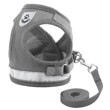 Load image into Gallery viewer, Dog Cat Walking Jacket Harness Leash Pets Puppy Kitten Clothes Adjustable Vest H