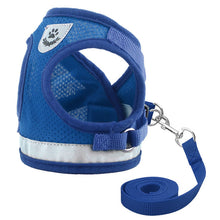 Load image into Gallery viewer, Dog Cat Walking Jacket Harness Leash Pets Puppy Kitten Clothes Adjustable Vest H