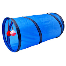 Load image into Gallery viewer, Funny Pet Cat Tunnel 2/3/4 Holes Play Tubes Balls Collapsible Crinkle Kitten Toys Puppy Ferrets Rabbit Play Dog Tunnel Tubes