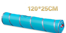 Load image into Gallery viewer, Funny Pet Cat Tunnel 2/3/4 Holes Play Tubes Balls Collapsible Crinkle Kitten Toys Puppy Ferrets Rabbit Play Dog Tunnel Tubes
