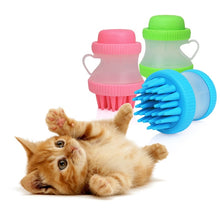 Load image into Gallery viewer, Dog Bath Brush Comb Cleaning Bath Massage Dog Cat SPA Brush Shampoo Grooming Multifunction Silicone Practical Pet Bath Tools Dog