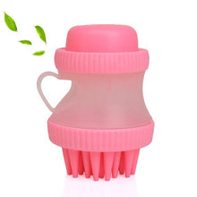 Load image into Gallery viewer, Dog Bath Brush Comb Cleaning Bath Massage Dog Cat SPA Brush Shampoo Grooming Multifunction Silicone Practical Pet Bath Tools Dog