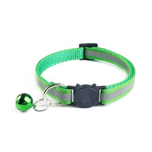 Load image into Gallery viewer, Adjustable 1.0 Nylon Dog Collars Pet Collars With Bells Charm Necklace Collar For Little Dogs Cat Collars Pet Supplies Hot Sale