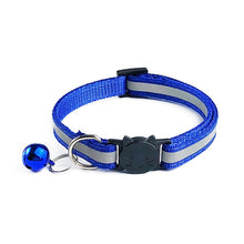 Load image into Gallery viewer, Adjustable 1.0 Nylon Dog Collars Pet Collars With Bells Charm Necklace Collar For Little Dogs Cat Collars Pet Supplies Hot Sale