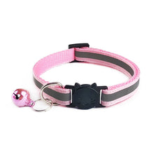 Load image into Gallery viewer, Adjustable 1.0 Nylon Dog Collars Pet Collars With Bells Charm Necklace Collar For Little Dogs Cat Collars Pet Supplies Hot Sale