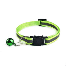 Load image into Gallery viewer, Adjustable 1.0 Nylon Dog Collars Pet Collars With Bells Charm Necklace Collar For Little Dogs Cat Collars Pet Supplies Hot Sale