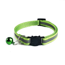Load image into Gallery viewer, Adjustable 1.0 Nylon Dog Collars Pet Collars With Bells Charm Necklace Collar For Little Dogs Cat Collars Pet Supplies Hot Sale
