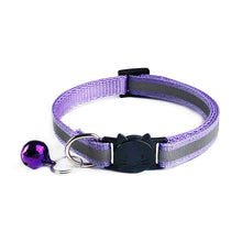Load image into Gallery viewer, Adjustable 1.0 Nylon Dog Collars Pet Collars With Bells Charm Necklace Collar For Little Dogs Cat Collars Pet Supplies Hot Sale