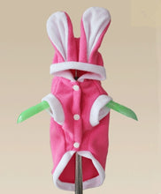 Load image into Gallery viewer, Cat Clothes Mascotas Costume Clothes For Pet Hoodies Cute Rabbit Cat Kitten Clothing Puppy Fleece Warm Pet Cat Jacket Outfit